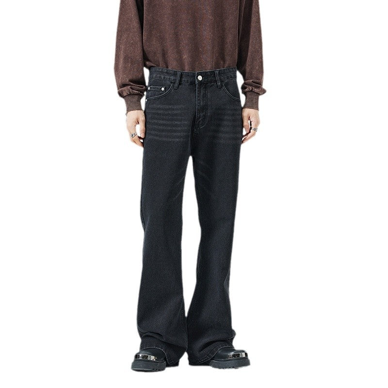 Bootcut Pants Men's Street Retro Jeans