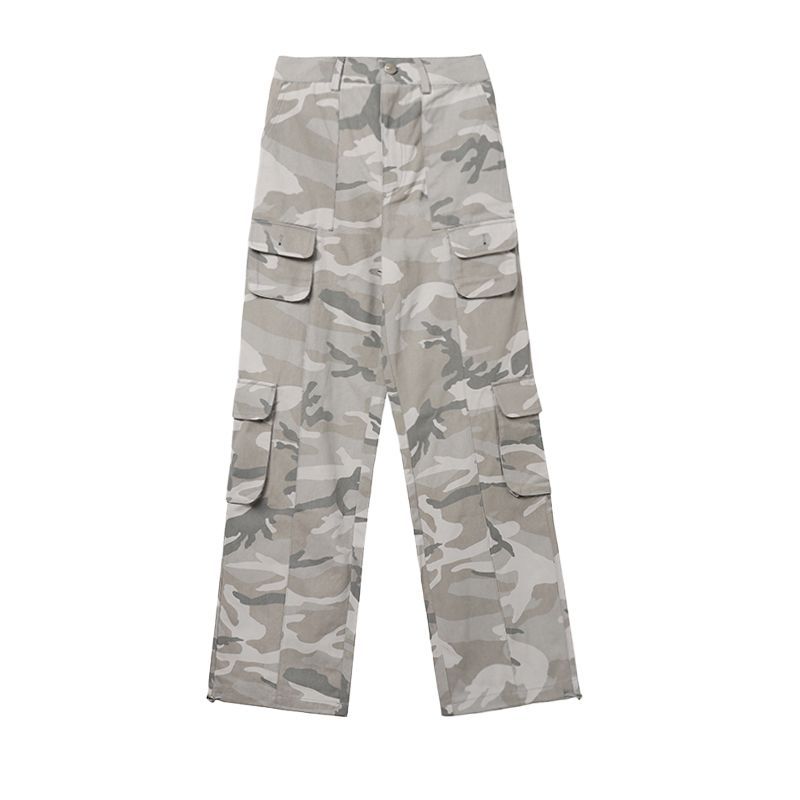 Straight Slimming Draping Pants