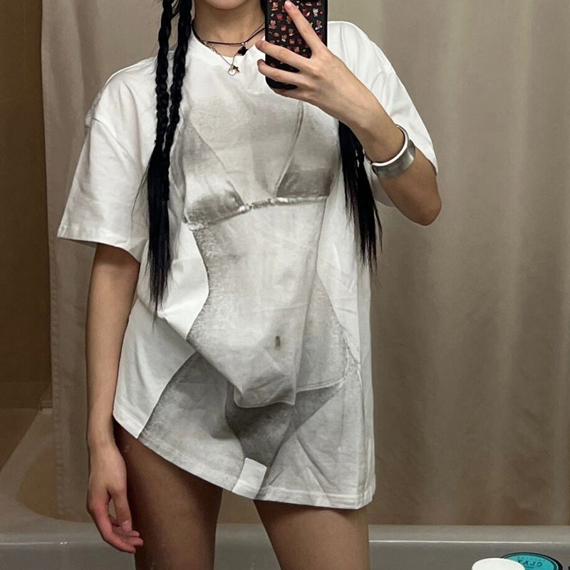 Women's New Street T-shirt Tops