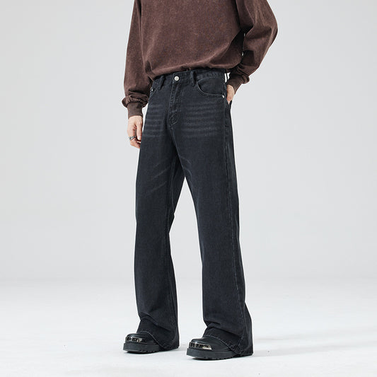 Bootcut Pants Men's Street Retro Jeans