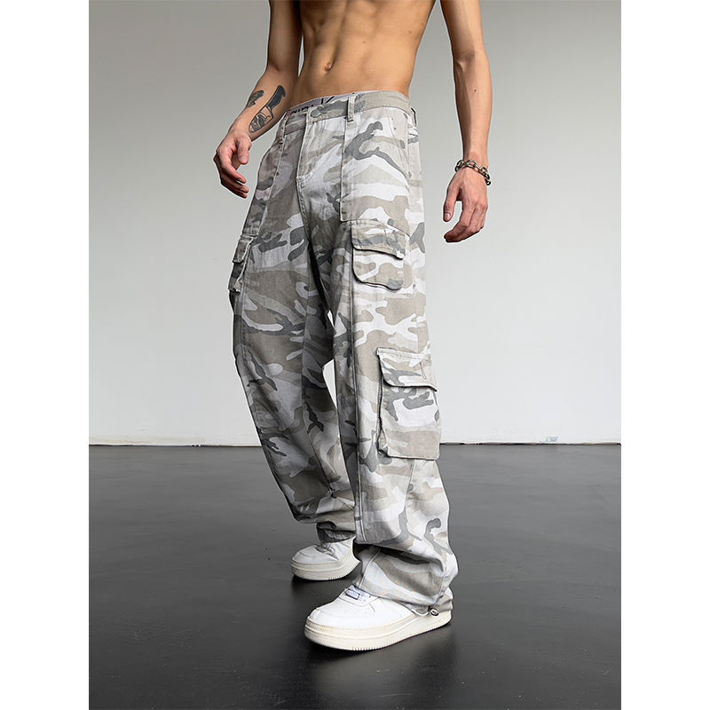 Straight Slimming Draping Pants