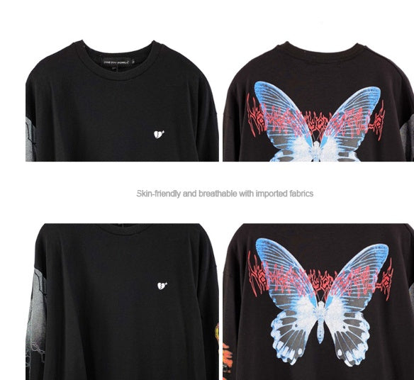 High Street Dark Jacket Retro Street