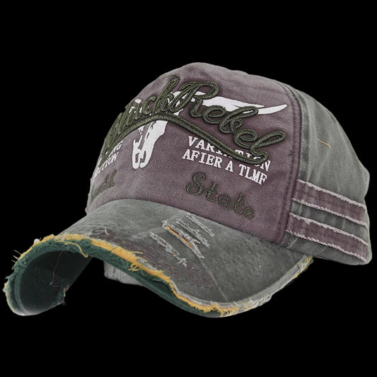 Baseball cap washed full cap