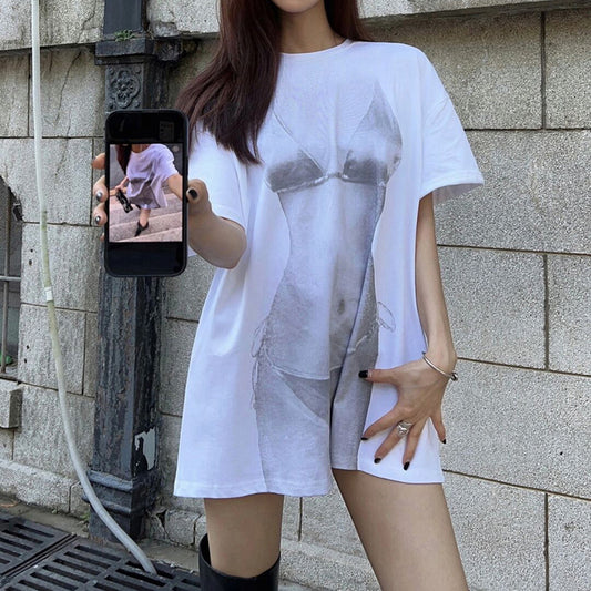 Women's New Street T-shirt Tops