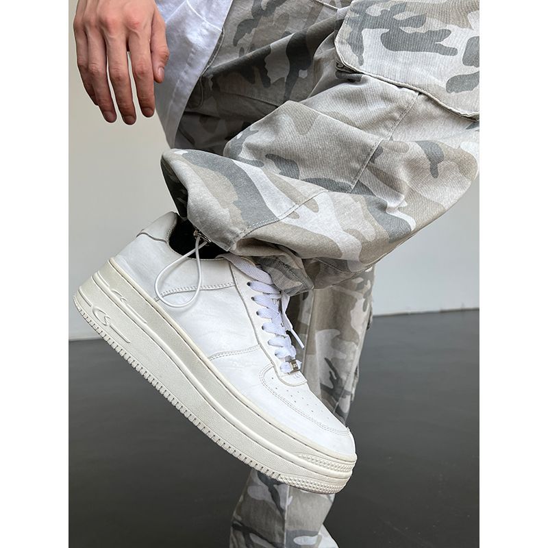 Straight Slimming Draping Pants