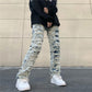 Street Ripped Jeans Men's High Street