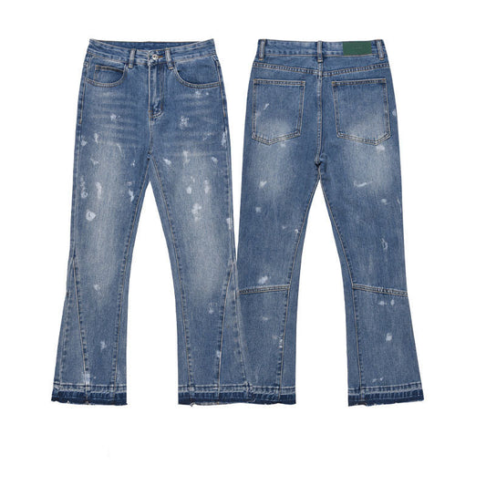 High Street Draping Jeans Men