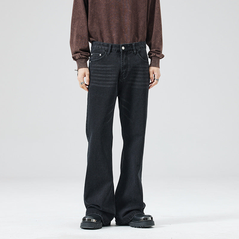 Bootcut Pants Men's Street Retro Jeans