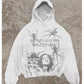 Spider Retro Loose Men's And Women's Hoodie