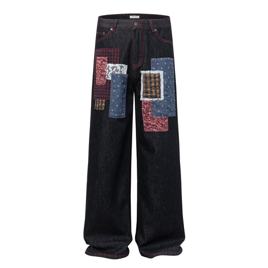 Street High Denim Trousers